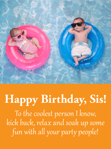 Birthdays wishing for sister